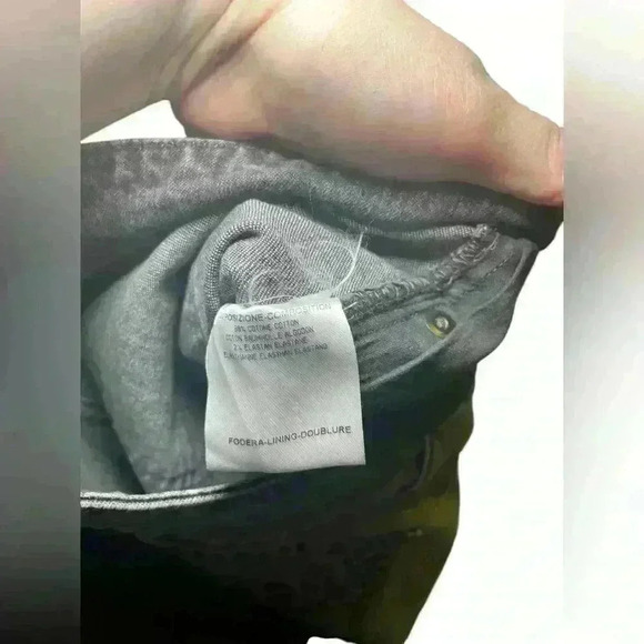 Stella McCartney Vintage Gray Butterfly Pocket Jeans Size 42 EU / US 6 - Picture 2 of 6